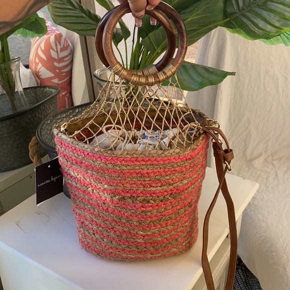 Nanette Lepore Clemintine Jute Bucket Bag - Picture 2 of 10